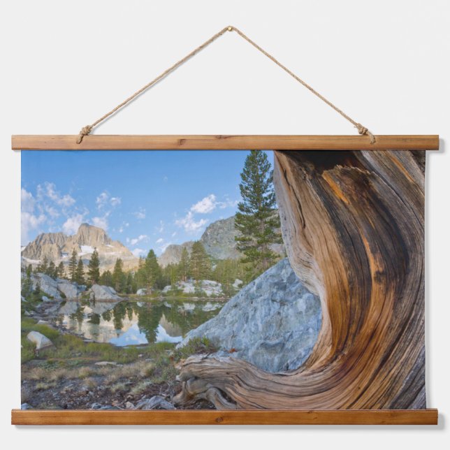 Inyo National Forest, Kalifornien Wandteppich Mit Holzrahmen (Vorne)