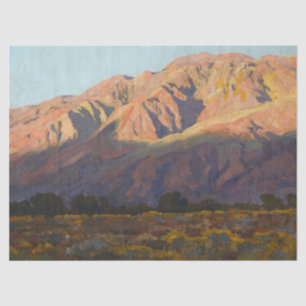 Inyo Range at Sunset, Lone Pine by Maynard Dixon Seidenpapier