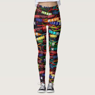 Inzanesanes Zeichenstifte Leggings