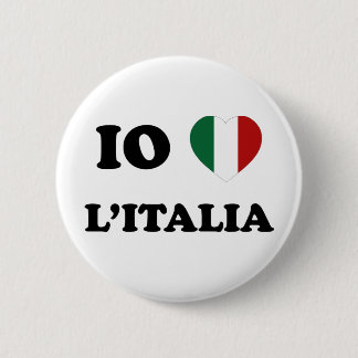 Io-Amo Italien Button
