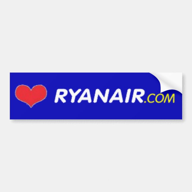 Io-Amo Ryanair Autoaufkleber (Vorne)