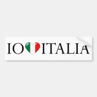"Io Aufkleber Amos Italien" Autoaufkleber