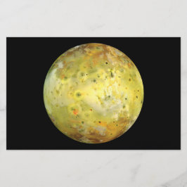 Io (Jupitermond) Briefpapier