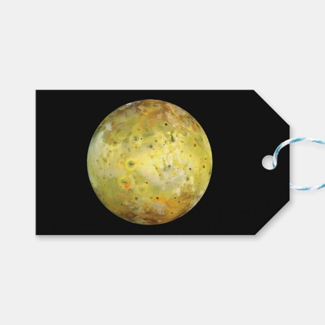 Io (Jupitermond) Geschenkanhänger (Vorderseite (Horizontal))
