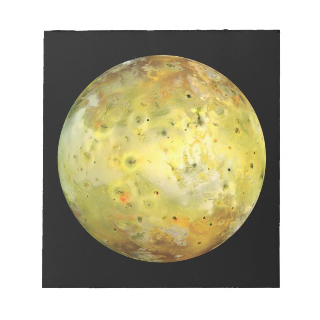 Io (Jupitermond) Notizblock (Vorderseite)