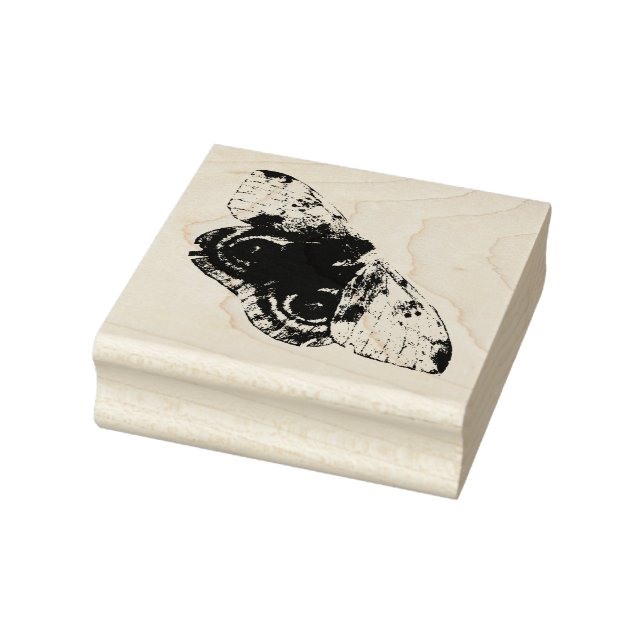 Io Moth Rubber Briefmarke Gummistempel (Stempel)