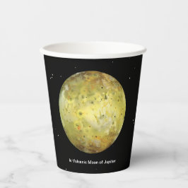Io Vulkanmond Jupiter Pappbecher