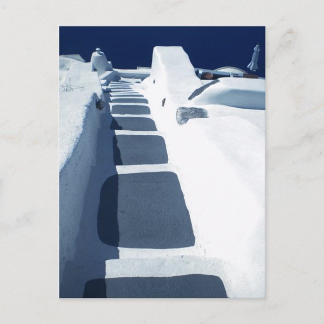 Ioa Santorini Insel Griechenland Postkarte (Vorderseite)