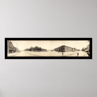 Iola, KS Foto 1909 Poster