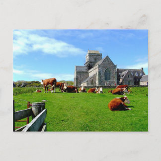 Iona Abbey Postkarte