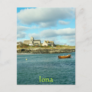 Iona Abbey Scotland Postkarte