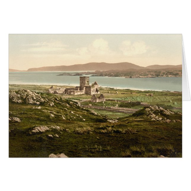 Iona Abtei, Argyll und hochgebogene Hinterkante, (Vorderseite (Horizontal))