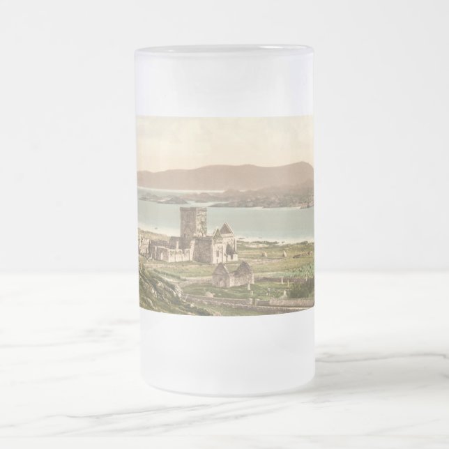 Iona Abtei, Argyll und hochgebogene Hinterkante, Mattglas Bierglas (Mittel)