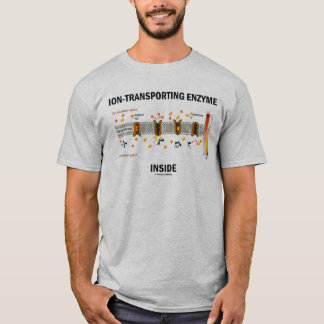 Ionentransportierungs-Enzym-Inside (aktiver Verkeh T-Shirt