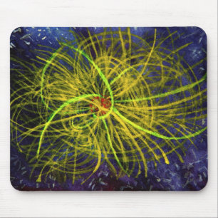 Ionic Fireworks Mousepad