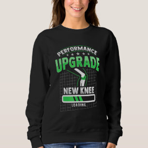 Ionische Bauteile nach Kniegelenksersatz-Operation Sweatshirt