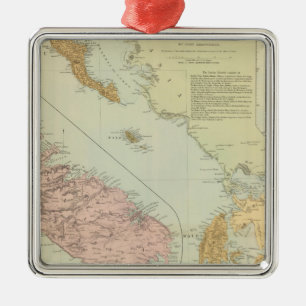 Ionische Inseln, Malta Silbernes Ornament