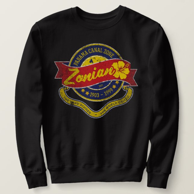 Ionisches Meer, Panamakanalzone, CZ Sweatshirt (Design vorne)