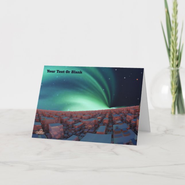 Ionisierter Sauerstoff Karte (Vorderseite)