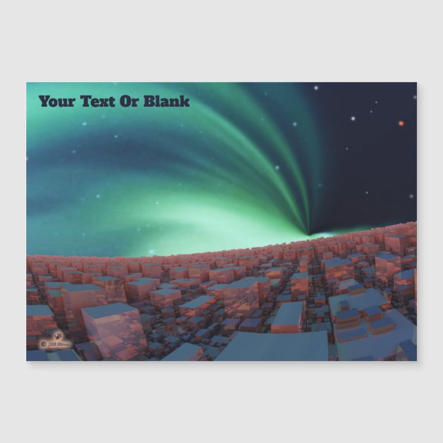 Ionisiertes Sauerstoff Magnetkarte (Vorderseite)