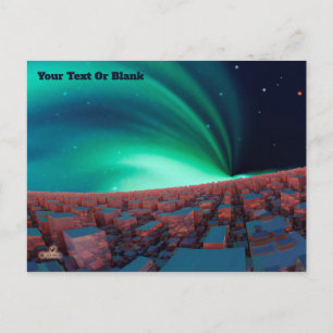 Ionisiertes Sauerstoff Postkarte