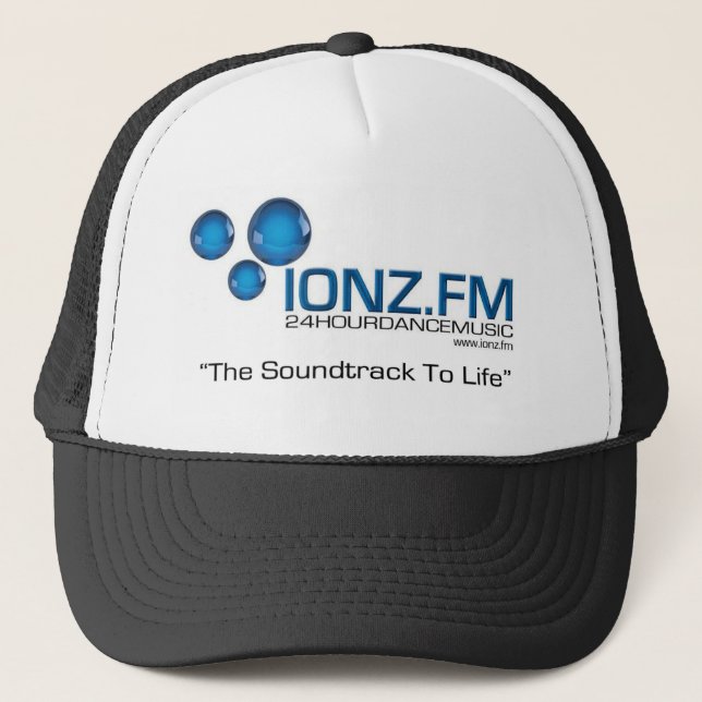 Ionzfmlogo2.jpg Truckerkappe (Vorderseite)