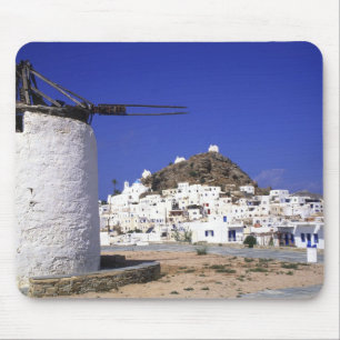 Ios, Griechenland. Die schöne und knusprige, wei Mousepad