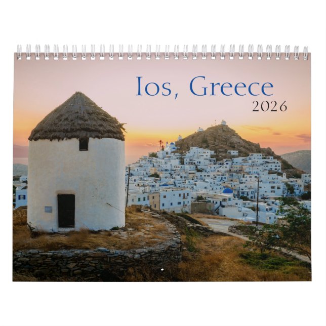 Ios Griechische Insel 2024 Kalender (Titelbild)