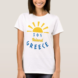 IOS Insel, Griechenland - Sonnenschein Frauen T-Shirt