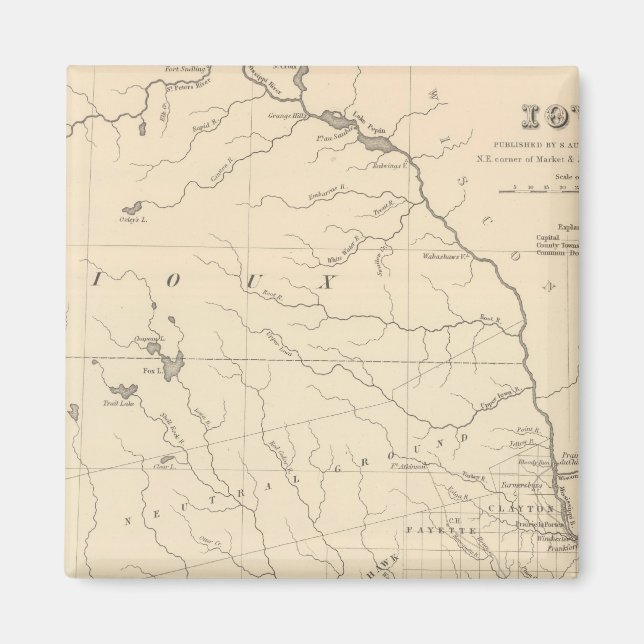 Iowa 2 magnet (Vorne)