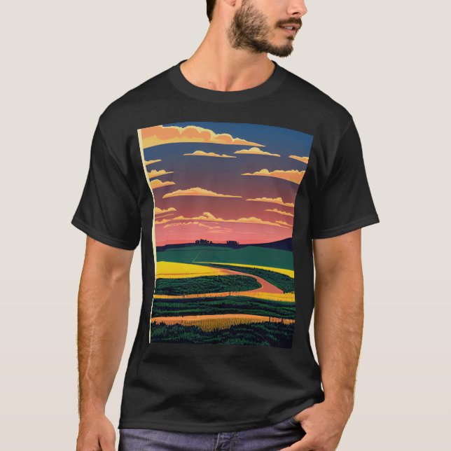 Iowa 2D Digital T-Shirt (Vorderseite)