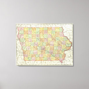 Iowa 6 leinwanddruck