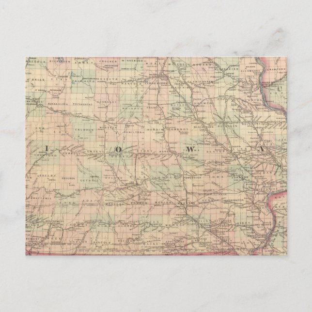 Iowa 6 postkarte (Vorderseite)