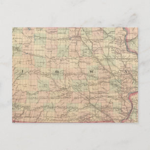 Iowa 6 postkarte