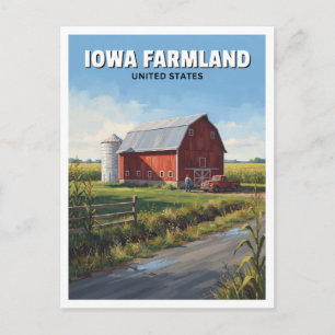 Iowa-Ackerland, Vereinigte Staaten Mason City Gesc Postkarte
