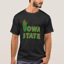 Iowa-amerikanischer Staat, berühmt für Mais T-Shirt