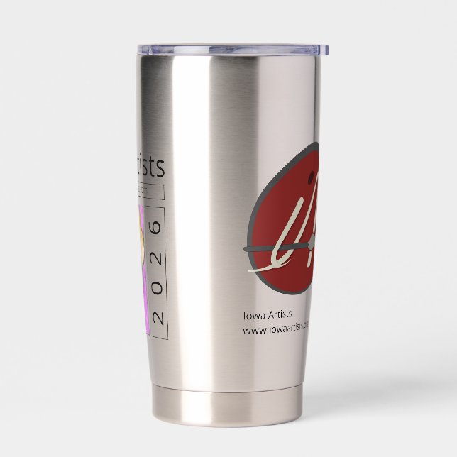 Iowa Artists 2026 Insulated Tumbler Thermobecher (Links)