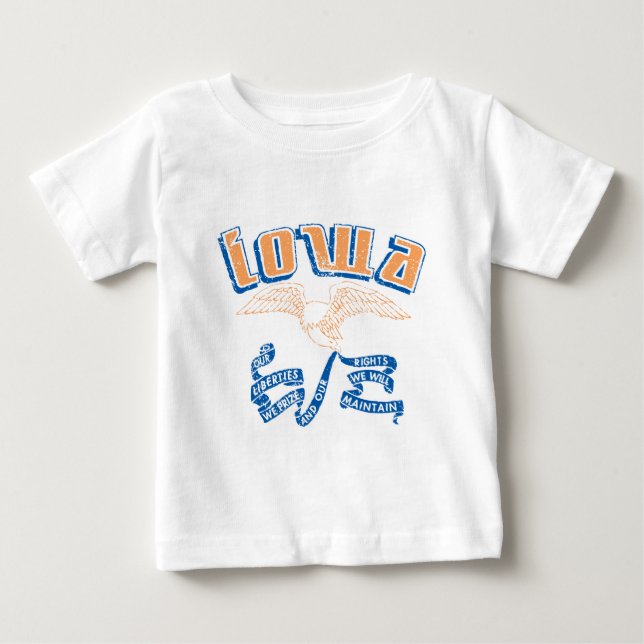 Iowa Baby T-shirt (Vorderseite)