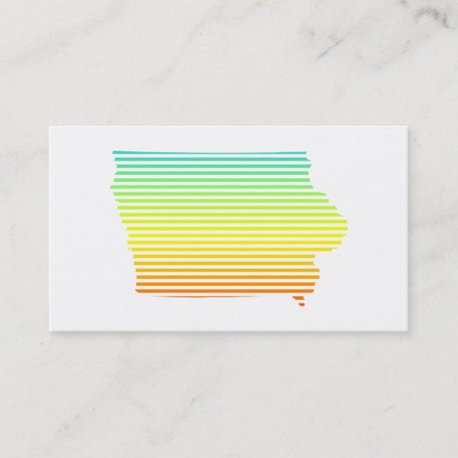 Iowa Chill Fade Visitenkarte (Vorderseite)