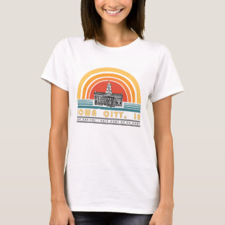 Iowa City - Gold Dome oder Go Zuhause (Gold, Grau) T-Shirt
