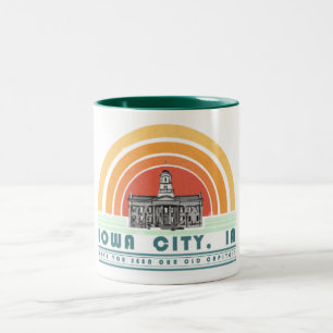 Iowa City - Haben Sie unser altes Kapitol gesehen? Zweifarbige Tasse