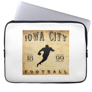Iowa City Iowa Fußball 1899 Laptopschutzhülle