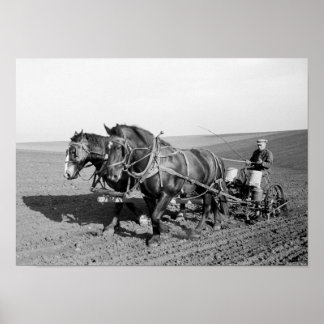 Iowa Corn Planter, 40er Poster