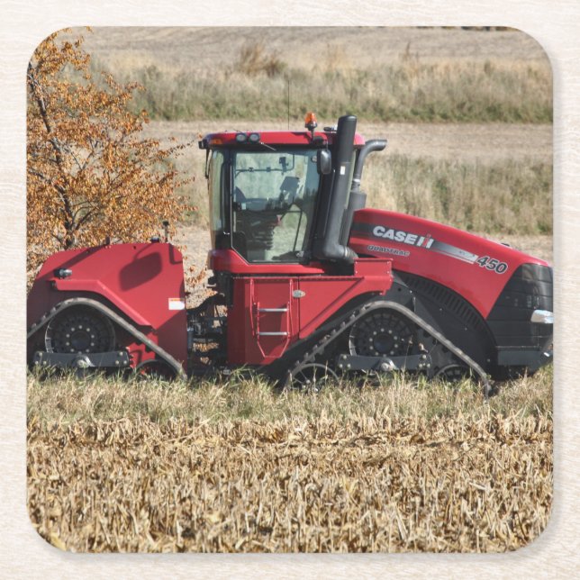 Iowa Farm Rechteckiger Pappuntersetzer (Vorderseite)