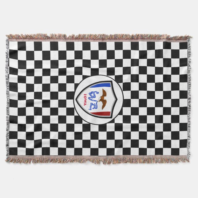 Iowa-Flagge Decke (Vorderseite)