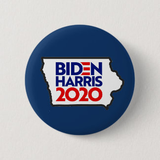 Iowa für Biden Harris 2020 Button