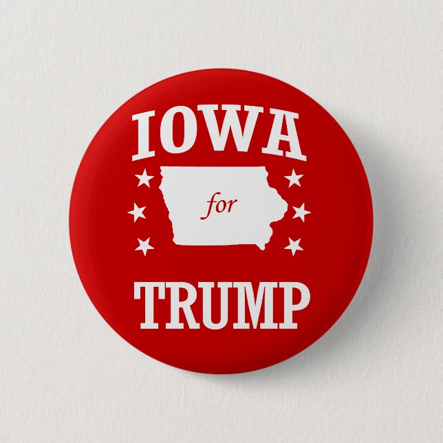 IOWA FÜR TRUMP BUTTON (Vorderseite)