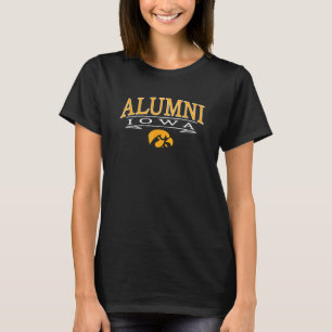 Iowa Hawkeyes Alumni Banner Black Offiziell lizenz T-Shirt