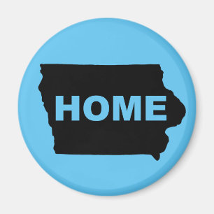 Iowa Heimweg von State Kühlschrankmagnet Magnet