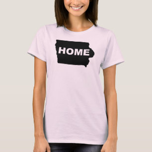 Iowa Heimweg-von-zu-Hause-T-Shirt Tees